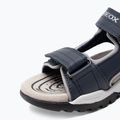 Geox Borealis ozeanblau/gold Junior Sandalen 7