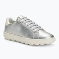 Geox Spherica Ecub-1 silber/optic weiß Damen Schuhe