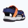 Geox Borealis ozeanblau/orange Junior Sandalen 11
