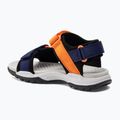 Geox Borealis ozeanblau/orange Junior Sandalen 3
