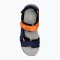 Geox Borealis ozeanblau/orange Junior Sandalen 5