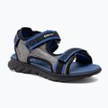 Geox Airadyum grau/royal Junior Sandalen