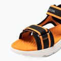 Geox Airadyum ozeanblau/orange Junior Sandalen 7