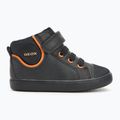 Kinderschuhe Geox Gisli black/dark orange 2