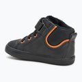 Kinderschuhe Geox Gisli black/dark orange 3