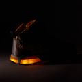 Schuhe Kinder Geox Inek black/yellow 8