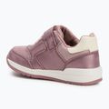 Kinderschuhe Geox Rishon dark pink/old white 3