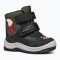 Schuhe Kinder Geox Flantil ABX black/dark green