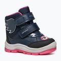 Schuhe Kinder Geox Flantil ABX navy/fuchsia 8