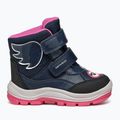 Schuhe Kinder Geox Flantil ABX navy/fuchsia 9