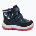 Schuhe Kinder Geox Flantil ABX navy/fuchsia 2