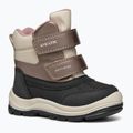 Schuhe Kinder Geox Flantil ABX black/dark beige 8