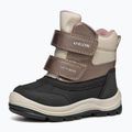 Schuhe Kinder Geox Flantil ABX black/dark beige 10