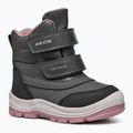 Schuhe Kinder Geox Flantil ABX anthracite/dark pink 8