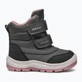 Schuhe Kinder Geox Flantil ABX anthracite/dark pink 9