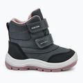 Schuhe Kinder Geox Flantil ABX anthracite/dark pink 2