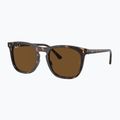 Sonnenbrille Ray-Ban RB2210 havana/brown polarized 4