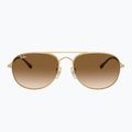Sonnenbrille Ray-Ban Bain Bridge arista gold/clear brown 2