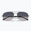 Sonnenbrille Ray-Ban Bain Bridge gunmetal/blue polarized 3