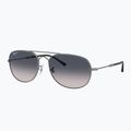 Sonnenbrille Ray-Ban Bain Bridge gunmetal/blue polarized 4
