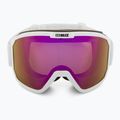 Skibrille Bliz Rave matt white/brown pink 2