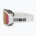 Skibrille Bliz Rave matt white/brown pink 4