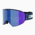 Skibrille Bliz Flow matte blue/brown blue 3