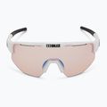 Sonnenbrille Bliz Matrix Small Nano Optics Nordic Light matt white/coral/orange blue 3