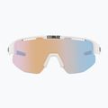 Sonnenbrille Bliz Matrix Small Nano Optics Nordic Light matt white/coral/orange blue 3