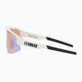 Sonnenbrille Bliz Matrix Small Nano Optics Nordic Light matt white/coral/orange blue 5