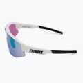 Sonnenbrille Bliz Matrix Small Nano Optics Nordic Light matt white/begonia/violet blue 4