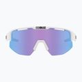 Sonnenbrille Bliz Matrix Small Nano Optics Nordic Light matt white/begonia/violet blue 2