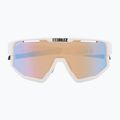 Sonnenbrille Bliz Fusion Small Nano Optics Nordic Light matt white/coral/orange blue 3