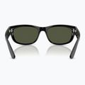 Sonnenbrille Ray-Ban Mega Balorama black/green g-15 5