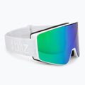 Skibrille Bliz G001 matte white/brown/green multi