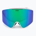 Skibrille Bliz G001 matte white/brown/green multi 2
