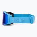 Skibrille Bliz G001S matte blue/brown/blue multi 4