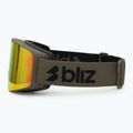 Skibrille Bliz G001 matte camo green/brown/red multi 4