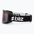 Skibrille Bliz G001 matte black/orange/silver mirror 4