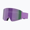 Skibrille Bliz G001S matte purple/brown/purple multi 6