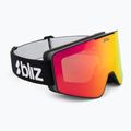 Skibrille Bliz G001 matte black/brown/red multi