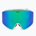 Skibrille Bliz G001S matte white/brown/green multi 2