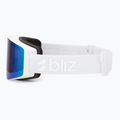 Skibrille Bliz G001S matte white/brown/green multi 4