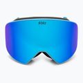 Skibrille Bliz Flow matte blue/brown/blue multi 2