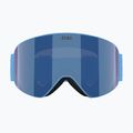 Skibrille Bliz Flow matte blue/brown/blue multi 2