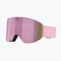 Skibrille Bliz Flow matte pink/brown/pink multi
