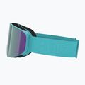 Skibrille Bliz Flow matte turquoise/brown/green multi 4