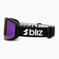 Skibrille Bliz Flow matte black/brown/purple multi 4