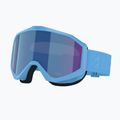 Kinder-Skibrille Bliz Liner Jr matte blue/brown/blue multi 5