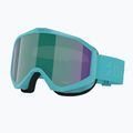 Kinderskibrille Bliz Liner Jr matte turquoise/brown/green multi